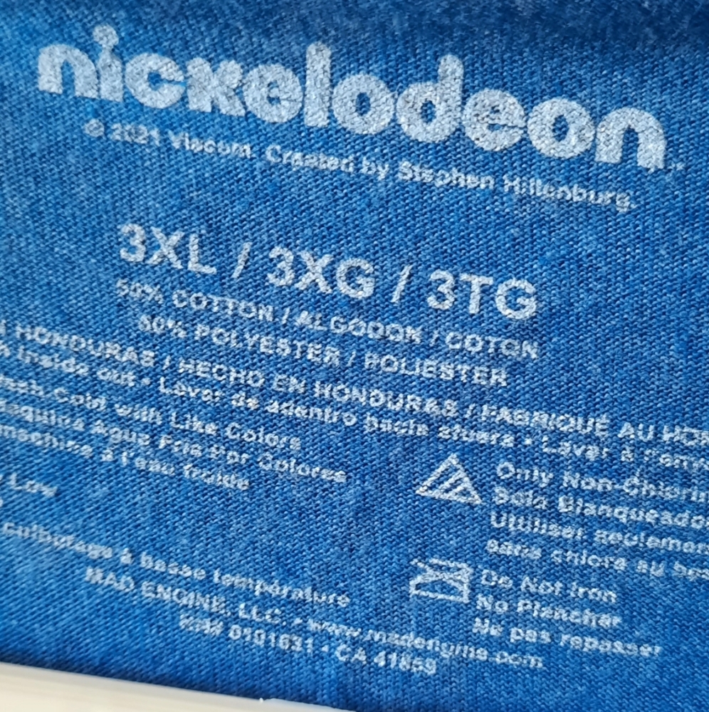 Men's Size 3XL SpongeBob and Patrick T-Shirt. - Picture 3 of 3